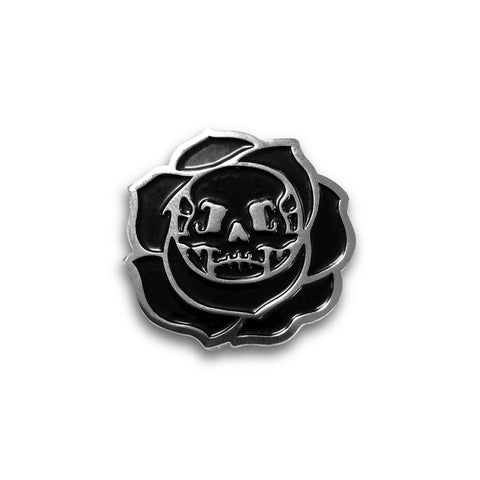 DEAD BLOOM ROSE ICON PIN