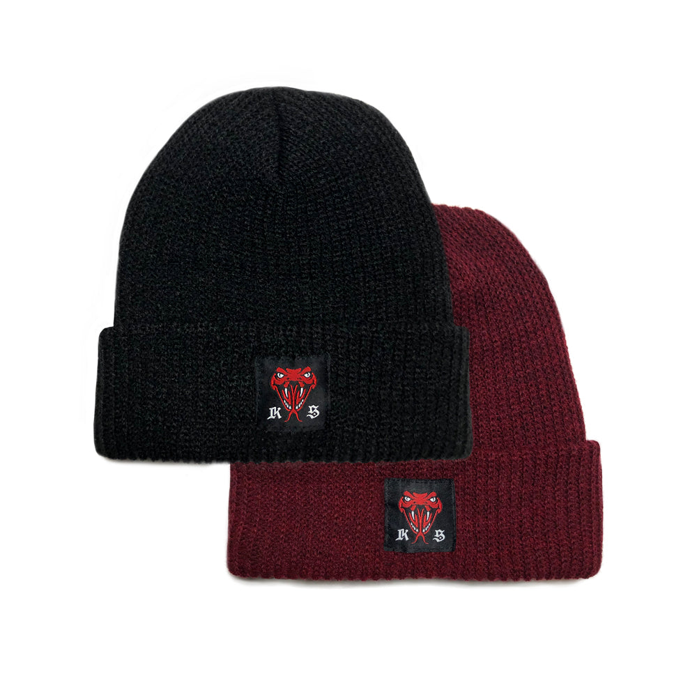 VALLAD BEANIE CAP BLK/RED – VALLAD-STUDIO